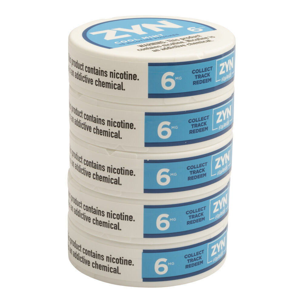 Cool Mint 6MG Nicotine Pouches, , jrcigars